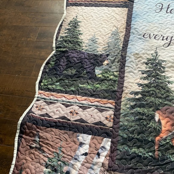 Nature sense Religious throw - Picture 4 of 11